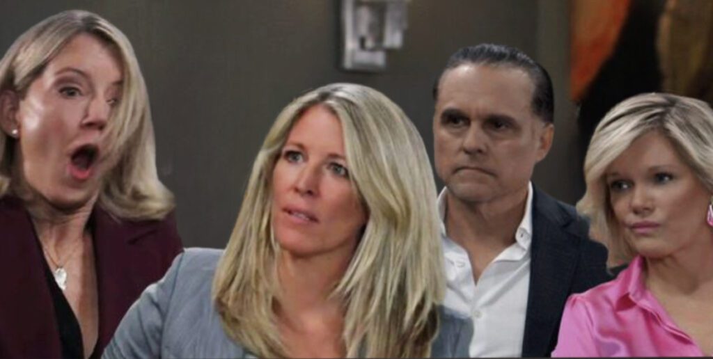 Ava Carly and Nina react - General Hospital Blog -GH Blog