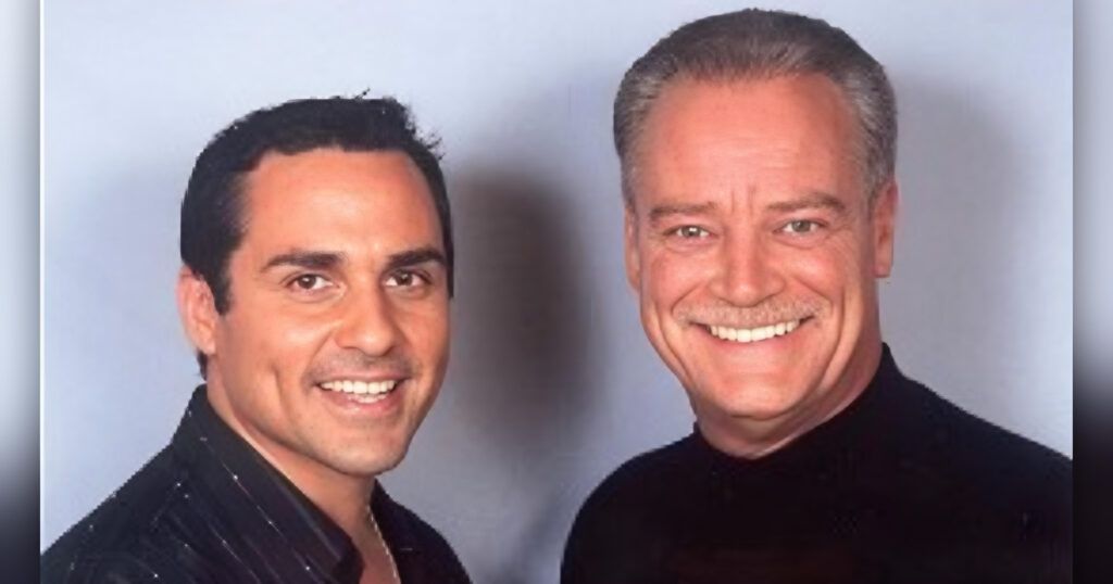 Maurice Benard and Ron Hale as General Hospital’s Sonny Corinthos and Mike Corbin 