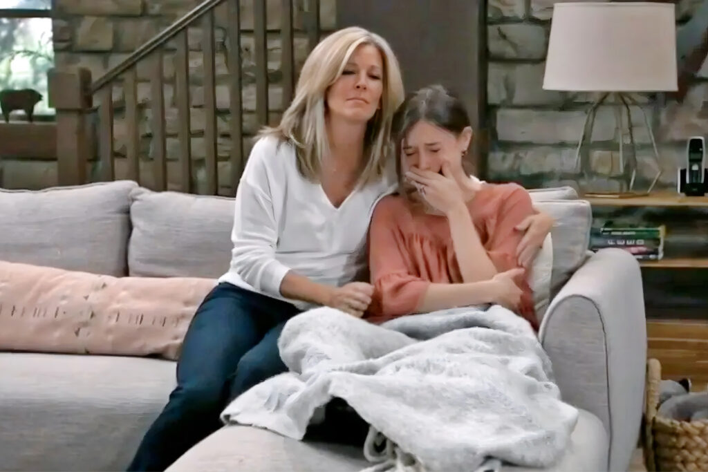 Carly Comforts Willow