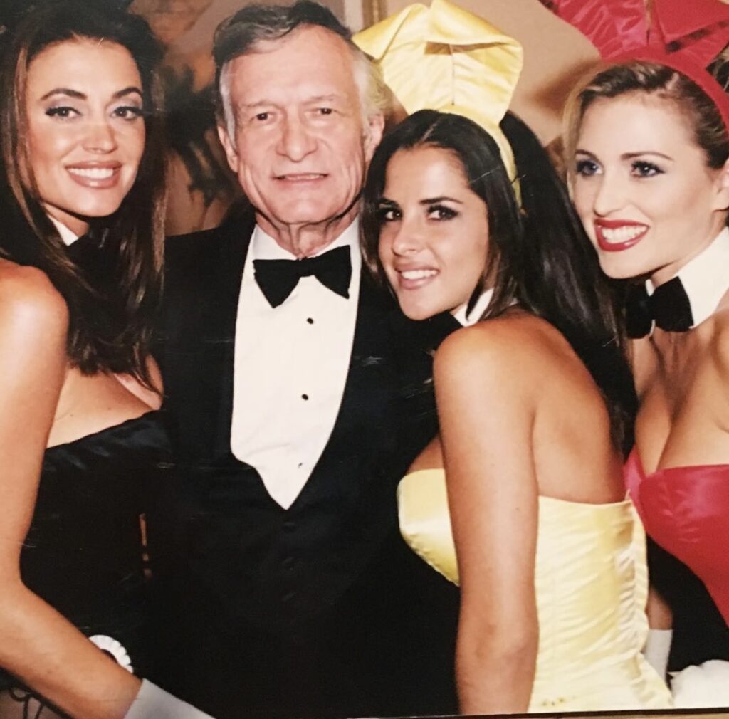 GH’s Kelly Monaco and Playboy’s Hugh Hefner